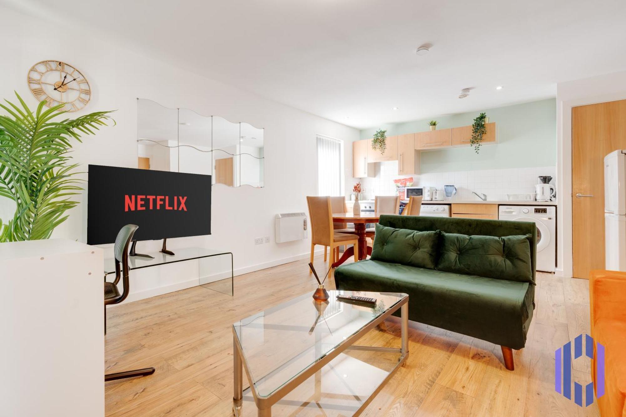맨체스터 Free Parking - Immaculate 1Bd Flat - Salford Quays 아파트 외부 사진